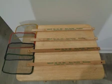 TEXACO OIL COMPANY 4 PIECE LOT OF FLY SWATTERS FIRE CHIEF HAVOLINE OIL FUEL OIL