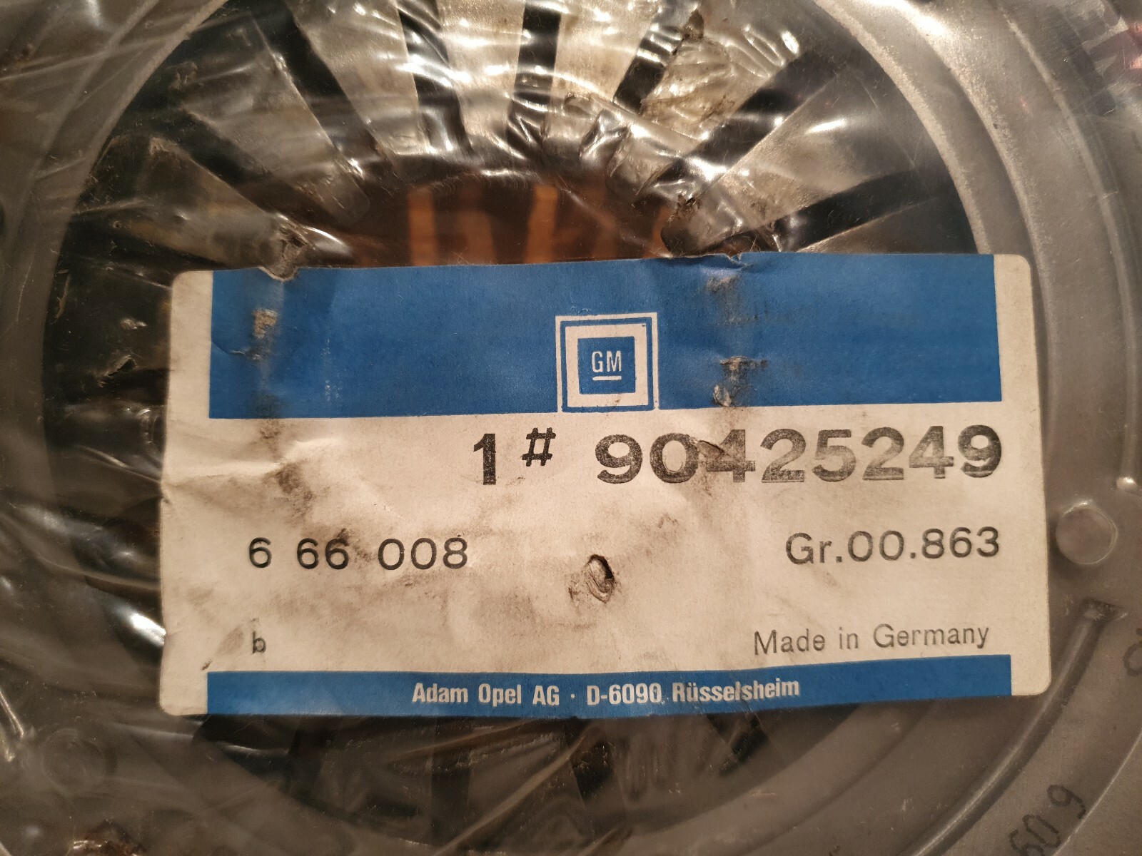 Sachs Druckplatte Kupplung 3082172031 OPEL VAUXHALL Chevrolet 