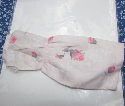 Tressy Doll Summer Time Sheath Dress Rare Variation Print Pink Floral 1967 - Picture 5 of 12