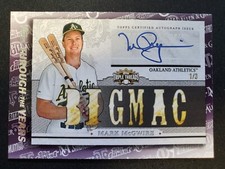 MARK McGWIRE - 2021 Topps Through the Years Big Mac Auto Reprint #TTY-10