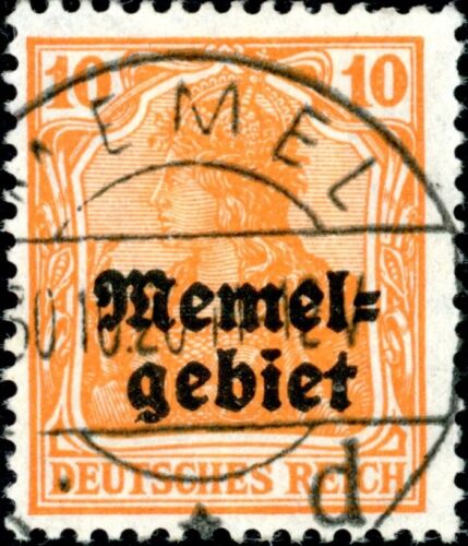 Memel Gestempelt Einzelmarke Michel 1 - 229 Auswahl - Bild 11 von 200