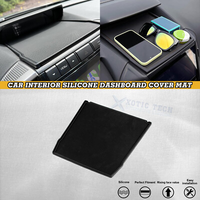 #ad For Subaru Forester Impreza Black Silicone Non Slip Dash Mat Liner Accessories $14.39