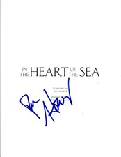 Ron Howard Signed Autographed IN THE HEART OF THE SEA Movie Script COA VD