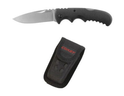 Coast BX315 Zweihand -   Taschenmesser mit Klinge aus 9Cr18MoV + Gürteltasche
