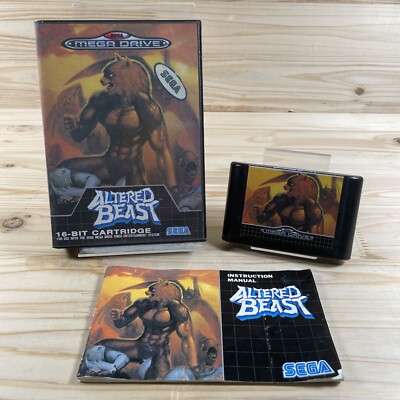 Sega Mega Drive Spiel   Altered Beast - Komplett mit Anleitung #B14