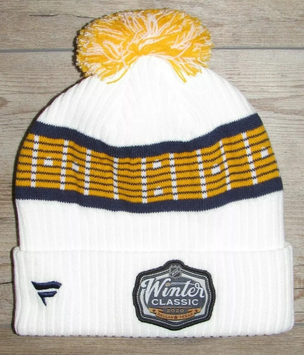 Fanatics Nashville Predators 2020 Winter Classic Pom Knit Hat