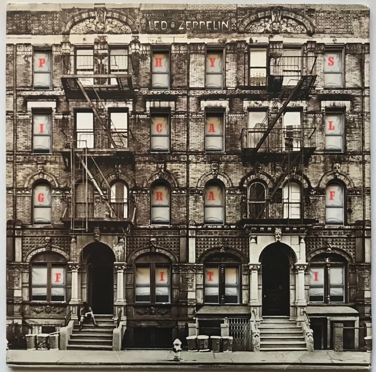Led Zeppelin - Physical Graffiti - 1975 - Double LP Die-Cut