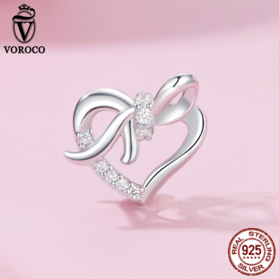 Granddaughter Heart Charm Genuine 925 Sterling Silver