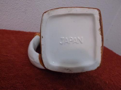 VINTAGE FIGURAL KING'S HEAD & CROWN SHAPED CERAMIC MUG / STIEN...made in JAPAN - Picture 6 of 6