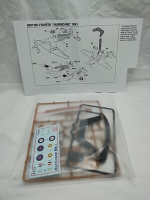 *No Box* Art Of Tactic British Fighter Hurricane MK I Plastic Model Kit