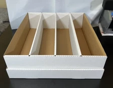 3-Pack • 3200-count • Trading Card Storage Box • New