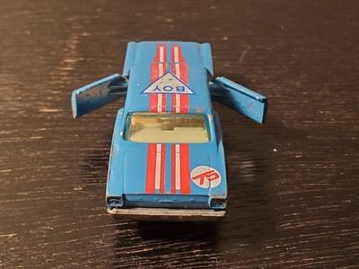 Vintage Yatming #1075 Blue 1966 Ford Galaxie 500XL 1/64 Diecast