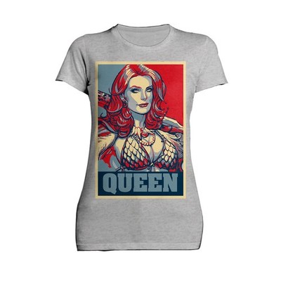Rotes Sonja Frank Cho Propaganda Icon Redhead Queens Crusade Damen T-Shirt