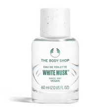 The Body Shop White Musk Eau De Toilette Fresh, 2 Fl Oz Pack of 1 , white