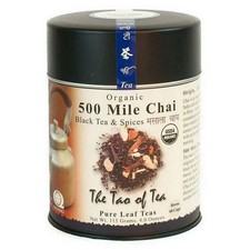 Thé Noir Bio Et Épices 500 Mile Chai 4 Oz Par The Tao Of Tea