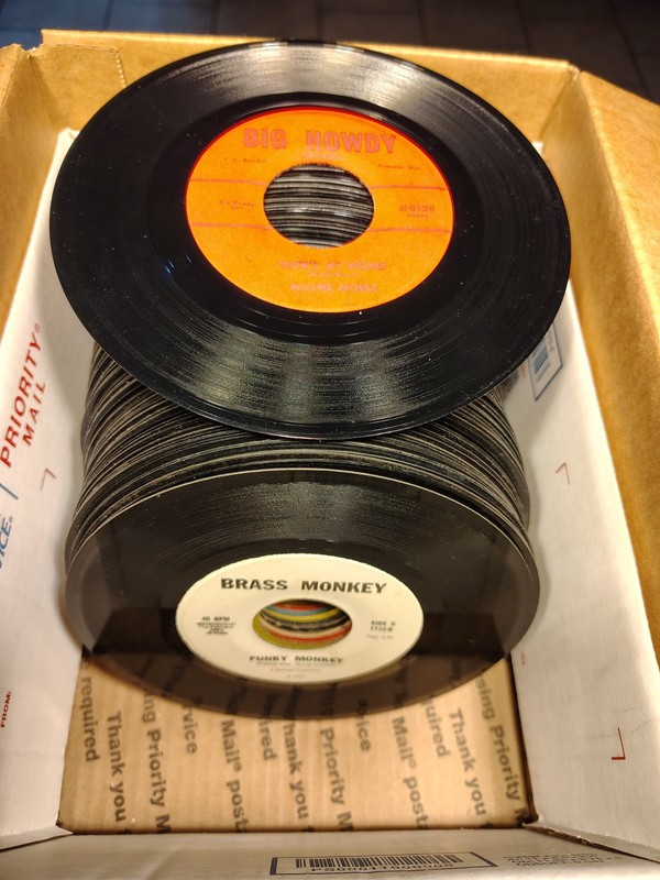 Huge Lot Of 100 45RPM Records / Rare / Vintage Vinyl
