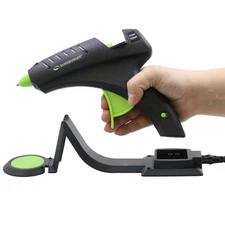Surebonder Cordless Hot Glue Gun, High Temperature, Full Size, 60W, 50 More