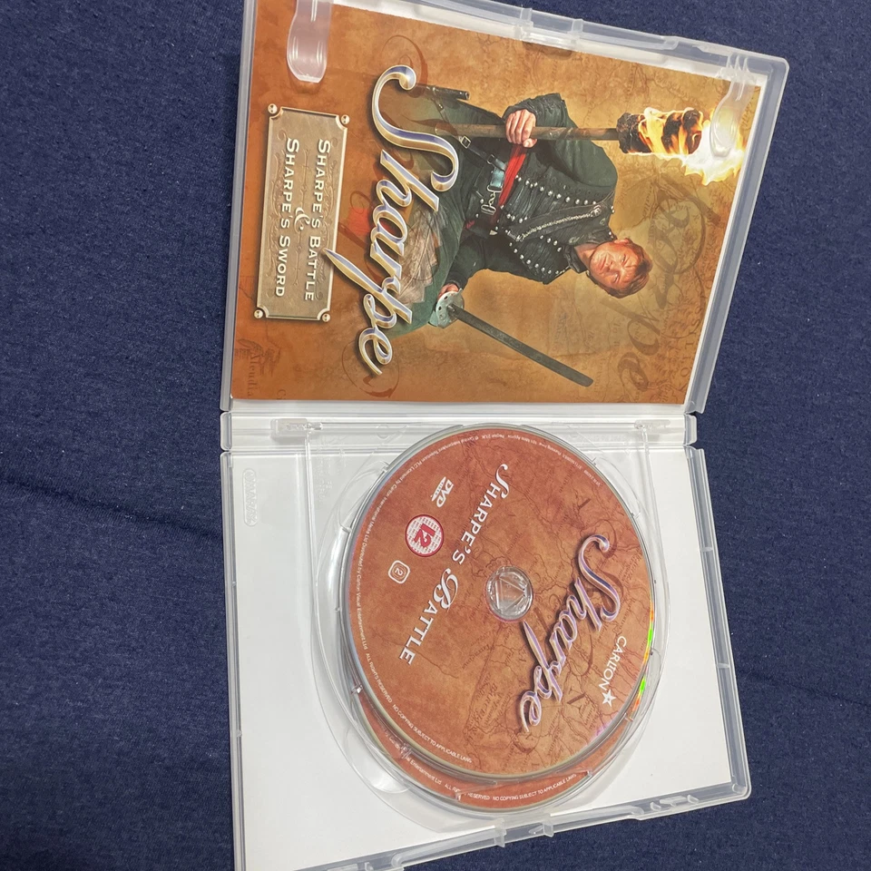 Sean Bean is Sharpe (Sharpe’s Battle & Sharpe’s Sword)  2 Disk Set Foto 3 de 4