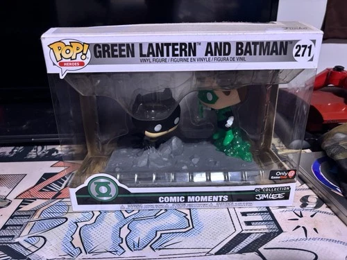 Funko Pop! Moments: DC Universe - Green Lantern & Batman (Jim Lee) - GameStop
