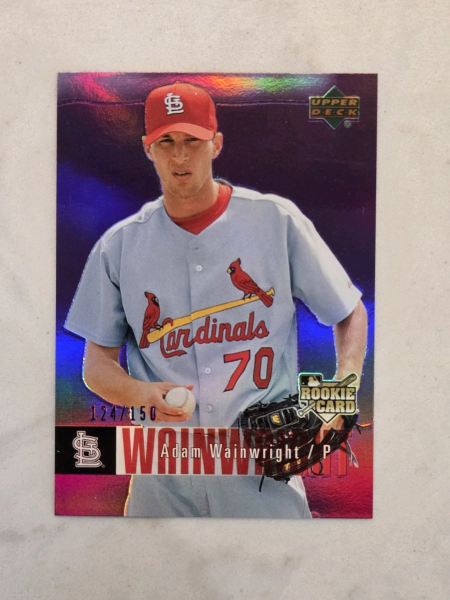 Adam Wainwright Baseball Serial Numbered Sports Trading Cards