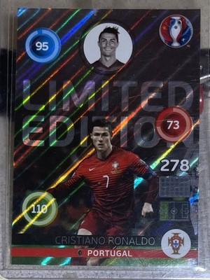 Panini 2016 Adrenalyn Cristiano Ronaldo #278 Limited Edition Portugal