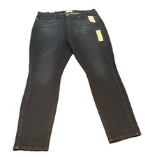 NWT Denizen from Levi  s Women  s Jeans 18M Mid Rise Skinny Dark Wash Denim