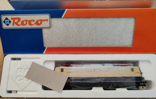 Roco E10 1241 Elektrolok H0 beige blau 1:87 Kunststoff vormontiert | Zustand: Neu: Sonstige (siehe Artikelbeschreibung)