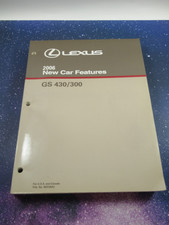 Oem Authentic Lexus 2006 New Car Features Gs 430 300 Manual Ncf283u