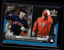 Alex Bregman, Alec Bohm - 2022 MLB Topps Now #WSM-5 Blue 05/49 Parallel