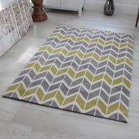 Grey Arlo AR06 Contemporary Rug 200x300cm Premium Living Room Asiatic RR450