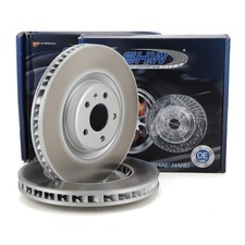 SHW Bremsscheiben Satz für PORSCHE MACAN (95B) 2.0 2.9 3.0 S / GTS 1LN/1ZT vorne