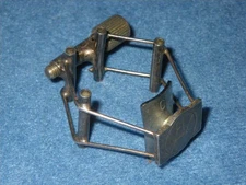 FRANCOIS LOUIS PURE BRASS LIGATURE for Bb SOPRANO CLARINET MOUTHPIECE - VGC!