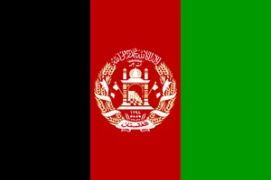 Afghanistan Flag Self Adhesive Vinyl Sticker