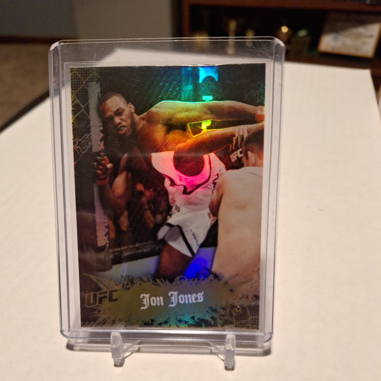 2010 Topps UFC Main Event Gold  thick Jon Jones #16 