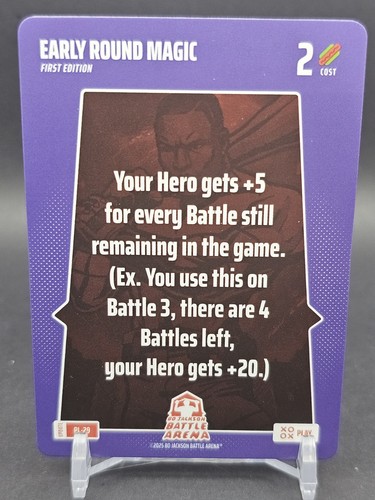 Bo Jackson Battle Arena Update Play #PL-29 Early Round Magic