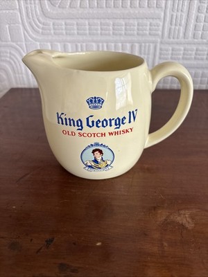 Vintage King George 1V Old Scotch Whisky Krug von Wade 1953-1962 ENGLAND.(2)