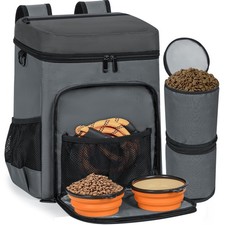 Dog Travel Bag Backpack, Flight-Ready TSA-Approved Dog Travel Bag with 2 Leak...