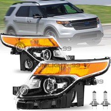 For 2011 2012 2013 2014 2015 Ford Explorer Factory Style Halogen Headlamps Set For 2011 2012 2013 2014 2015 Ford Explorer Factory Style Halogen Headlamps Set