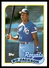 1989 Topps Baseball MLB Bo Jackson Kansas City Royals #540