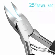 Heavy Duty Ingrown Thick Toe Nail Clippers Cutters Podiatry Pedicure Tool Black