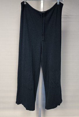 Blue Fish Clothing Waffle Knit Wide Leg Pants Size 0 Drawstring USA Knee Patch