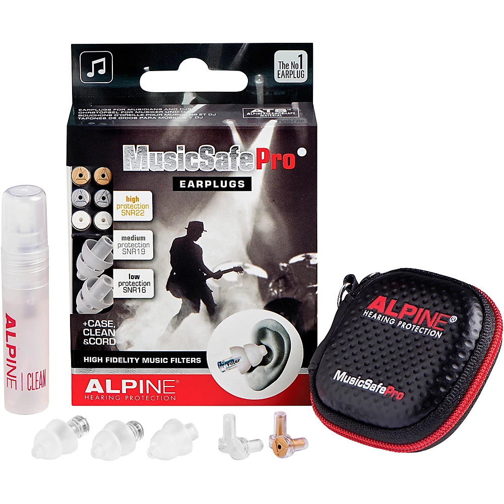 Беруши Alpine Hearing Protection MusicSafe Pro прозрачные 4690₽
