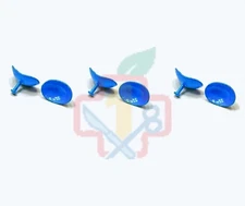 Corneal Eye Shield With Electro Coated Small-Medium & X-Large 3 Pairs