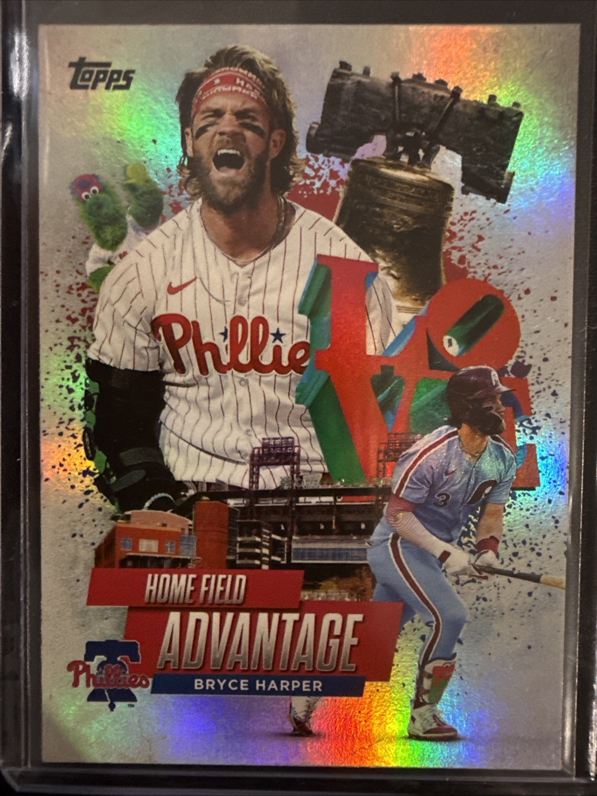 2025 Topps Series 1 Home Field Advantage Bryce Harper #HA-4