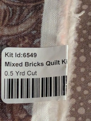 13  pc 1/2 Yd Cuts Neutral Love II Connecting Threads Cotton Quilt Fabric 6.5 yd