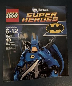 LEGO Super Heroes BATMAN Buildable Figure ~ #4526 ~ Retired 2012 ~ 100% Complete