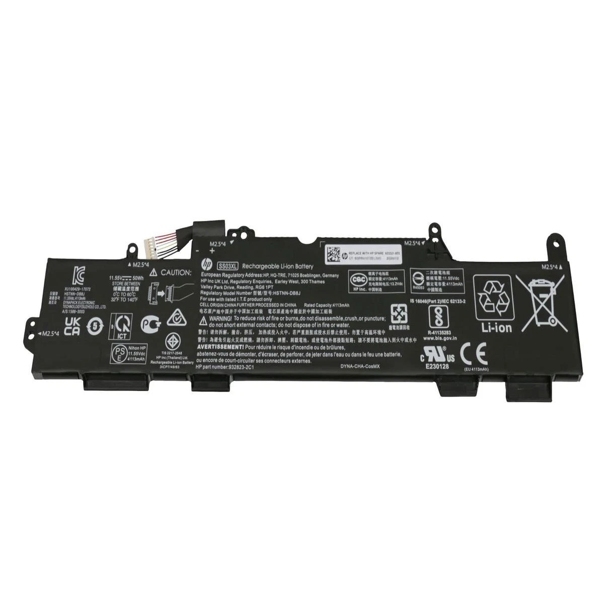 933321-006 — SPS-BATT 3C 50W 4.33A LI