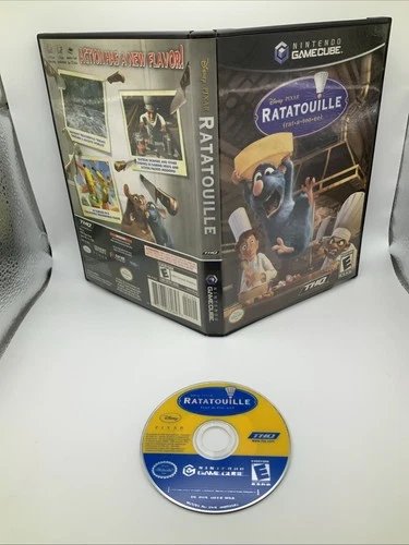 Ratatouille (Nintendo GameCube, 2007) NO MANUAL TESTED AND WORKING