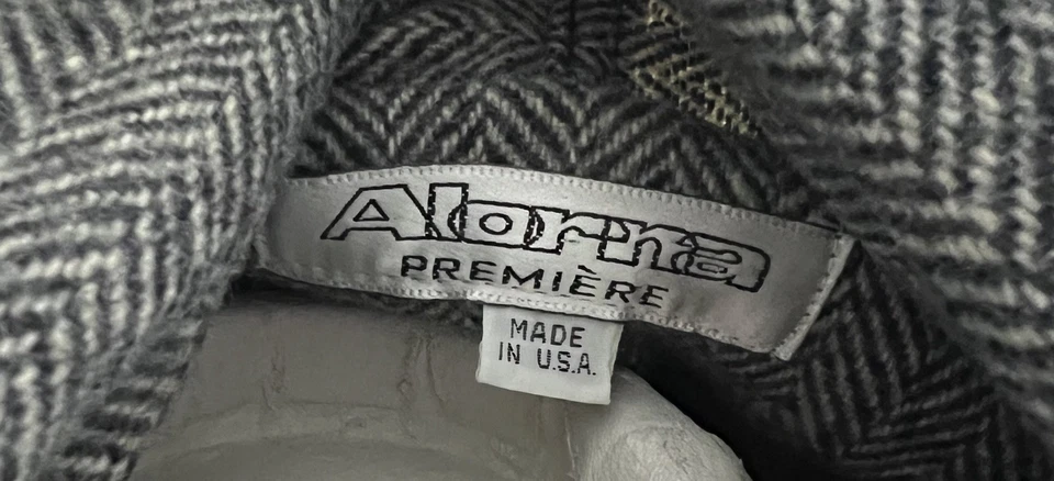 Abrigo Chaleco Capa Lana Vintage OS Midi Largo Espiga Atemporal Moda Unión Etiqueta Foto 3 de 4