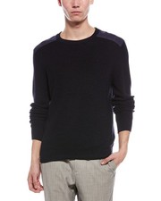 Bruno Magli Merino Wool Crewneck Sweater Men's